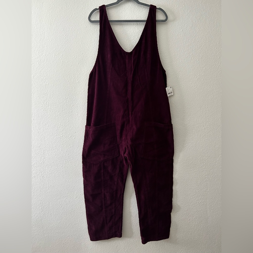 Free People We the Free High Roller Corduroy Jumpsuit